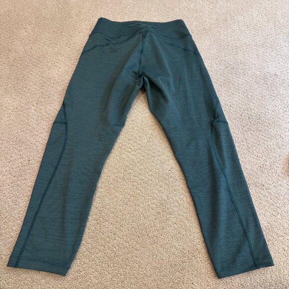 Outdoor Voices Leggings TechSweat Core 3/4 High Rise Evergreen Gym Yoga MEDIUM - Picture 10 of 12